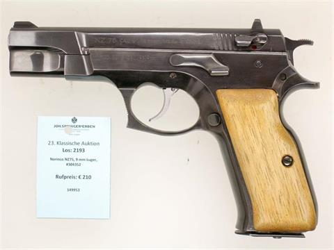 Norinco NZ75, 9 mm Luger, #304352