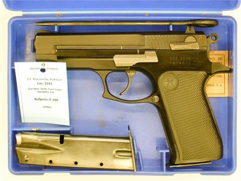 Star model 30 PK, 9 mm Luger, #1638072, § B