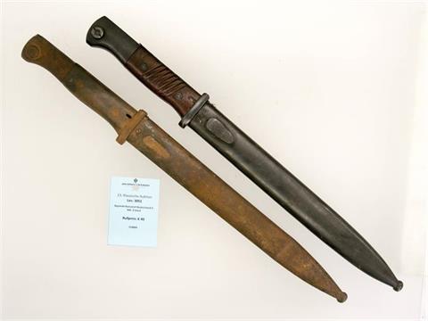 bayonet bundle lot Germany WWII -2 items