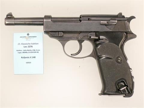 Walther - Zella Mehlis, P38, 9 mm Luger, #6040b, § B (W 610-16)