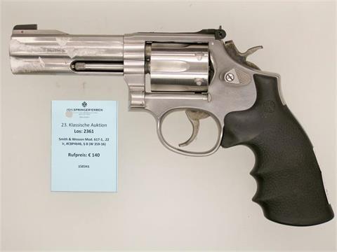 Smith & Wesson model 617-1, ..22 lr., #CBP4646, § B (W 359-16)