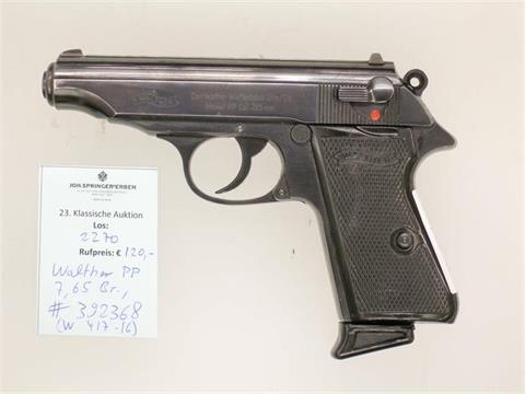 Walther - Ulm, PP, 7,65 Browning, #392368, § B (W 417-16)