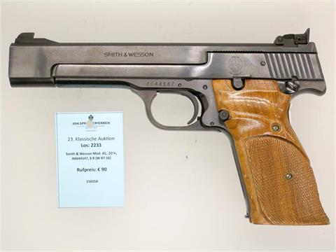 Smith & Wesson Mod. 41, .22 lr, #A644147, § B (W 87-16)