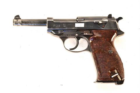 Walther Zella-Mehlis, P38, 9 mm Luger, #9373d, § B