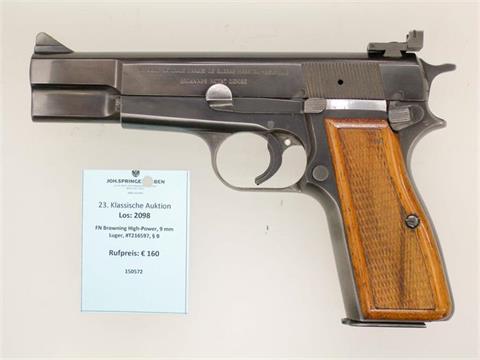 FN Browning High-Power, 9 mm Luger, #T216597, § B