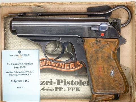 Walther Zella-Mehlis, PPK, .32 Auto, #260355K, § B