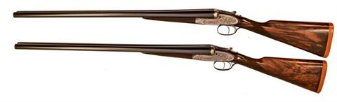 pair sidelock-s/s shotguns J. Purdey & Sons - London,12/65, #21158, #21159, § D