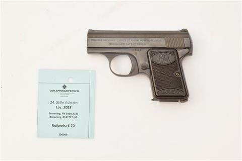 Browning, FN Baby, 6,35 Browning, #147227, §B Z