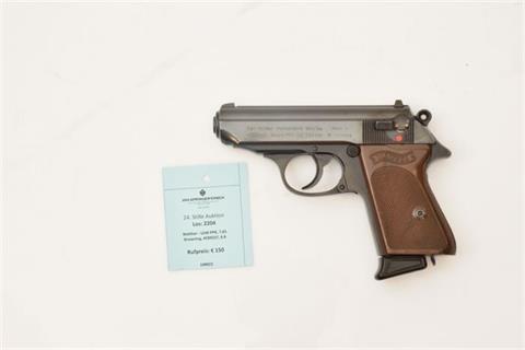 Walther - ULM PPK, 7,65 Browning, #289337, § B