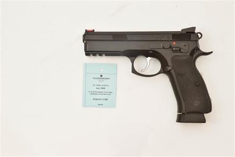 CZ 75 SP-01 Shadow, 9 mm Luger, #A492369, § B (W 2191-14) Z