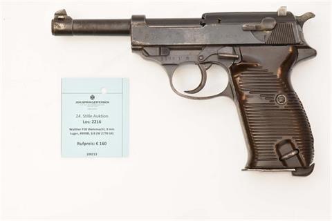 Walther P38 Wehrmacht, 9 mm Luger, #9998l, § B (W 2770-14)