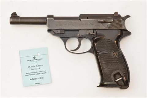 Walther P1 Bundeswehr, 9 mm Luger, #251052, § B (W 1764-14) Z