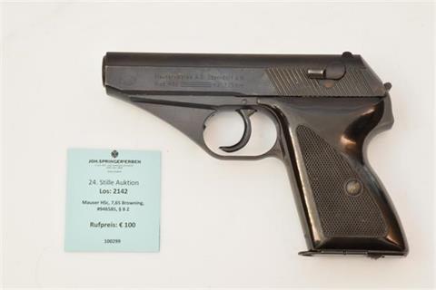 Mauser HSc, 7,65 Browning, #946585, § B Z