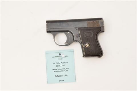 Mauser, Mod. WTP, 6,35 Browning, #8410, §B