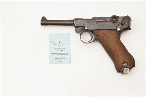 Parabellum P08, Mauserwerke, 9 mm Luger, #4183, § B (W 1230-16)