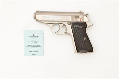 Walther PPK/S, Fertigung Interarms, 9 mm Browning Kurz, #S134726, § B
