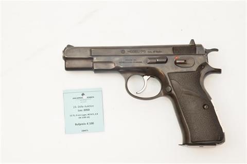 CZ 75, 9 mm Luger, #E7471, § B (W 1589-16)