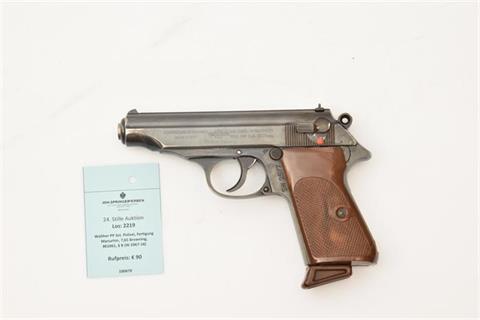 Walther PP öst. Polizei, Fertigung Manurhin, 7,65 Browning, #61061, § B (W 2067-16)