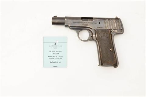 Walther Mod. IV, 7,65 mm Browning, #173392, § B