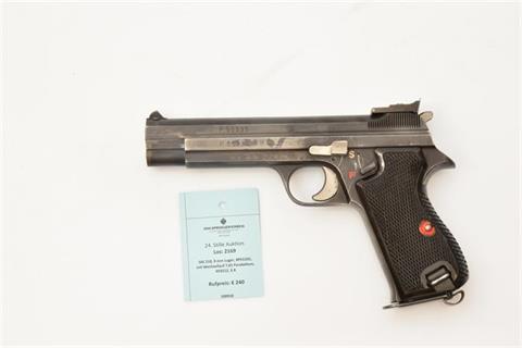 SIG 210, 9 mm Luger, #P55335, mit Wechsellauf 7,65 Parabellum, #59212, § B
