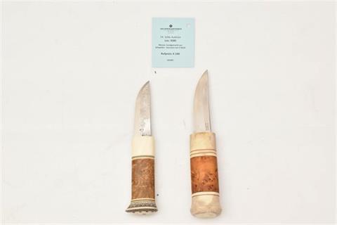 Messer, handgemacht aus Schweden - Konvolut von 2 Stück