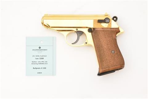 Walther - Ulm, PPK, 7,65 Browning, #190188, § B Z