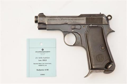 Beretta Mod. 34, 9 mm kurz, #509275, § B