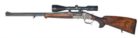combination rifle H. Scheiring - Ferlach, .270 Win; .22 Hornet, #17123, with exchangeable barrel, § C
