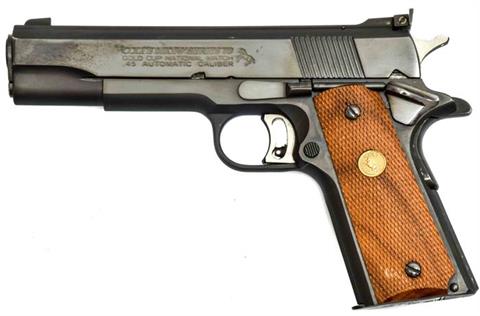 Colt Government Mark IV Series 70, Gold Cup National Match, .45 ACP, #70N66648, § B, Zub.