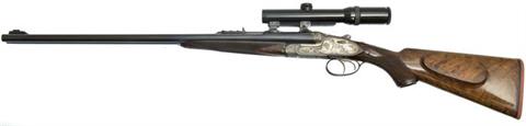 double rifle-sidelock Perugini & Visini model Selous, .375 H&H Mag., exchangeable barrels .458 Win.Mag., #1916 & #373, § C,