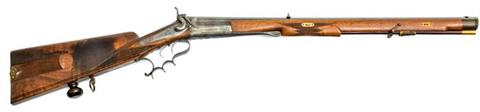 break-action rifle "Ischler Stutzen" Leithner in Ischl, .450-60 BP Express, #2145, § C