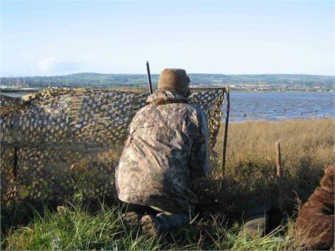 Wlidfowling in Somerset, England for ducks and geese for one gun
