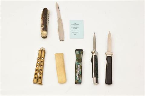 knives-bundle lot, 6 items