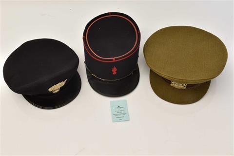 Kappen-bundle lot Großbritannien, Frankreich, Italien - 3 items