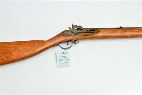 Percussion rifle unsigned, calibre about 8mm, #without, $ unrestricted