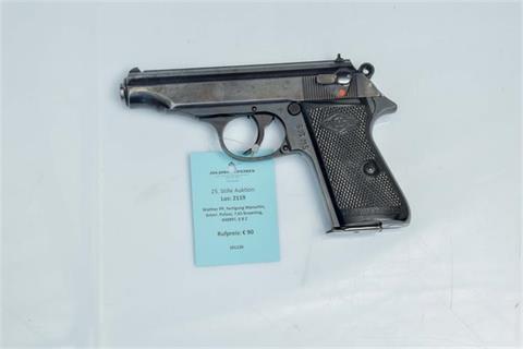 Walther PP, manufacture Manurhin, Austrian police, 7,65 mm Brow., #30997, § B Z
