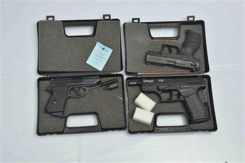 blank firing handguns, bundle lot of 3 items, § unrestricted