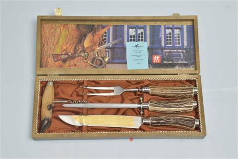Carving set hunting style by Zwilling - Solingen