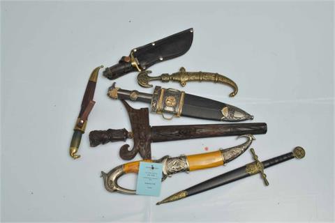 Fantasy daggers bundle lot, 7 items