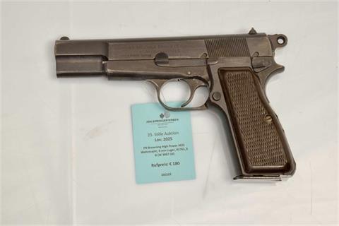 FN Browning HIgh Power M35 Wehrmacht, 9 mm Luger, #56476b, § B (W 3067-16)