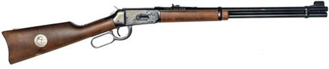 Unterhebelrepetierer Winchester Mod. 94 Big Bore XTR "American Bald Eagle Silver", .375  Win., #ABE1642, § C Zub.