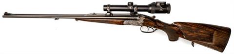 s/s double rifle G. Retz  - Suhl-Goldlauter, .30-06 Sprg., #1757, with extra barrel, § C, acc.