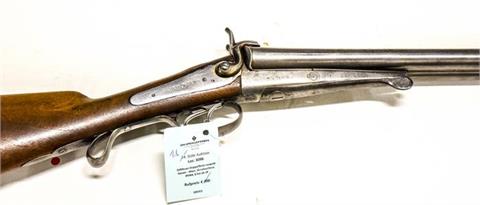 pinfire-s/s shotgun Leopold Gasser - Vienna, 16 Lefaucheux, #9368, § unrestricted