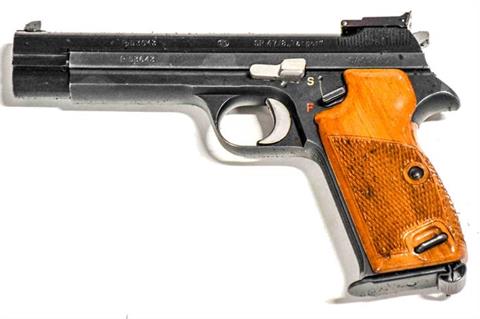SIG 210 Modell SP47/8 Target, 9 mm Luger, #P53643, § B Zub