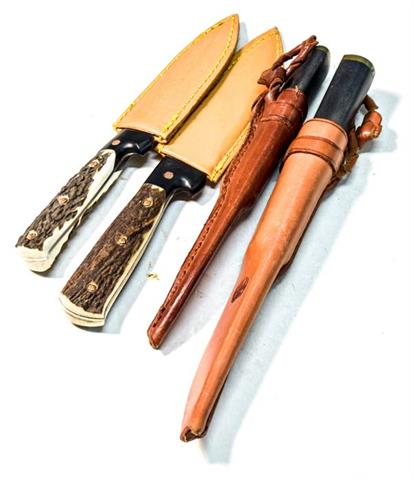 hunting knives bundle lot - 4 items