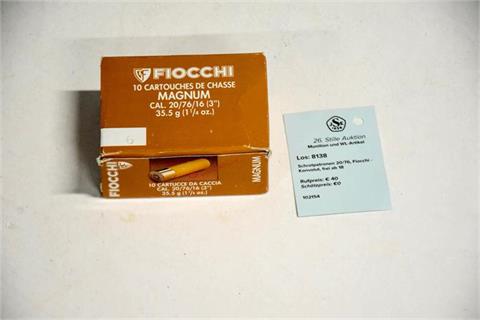 shot cartridges 20/76, Fiocchi - bundle lot, unrestricted