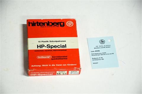 shot cartridges 16/65 Hirtenberger spl., § unrestricted