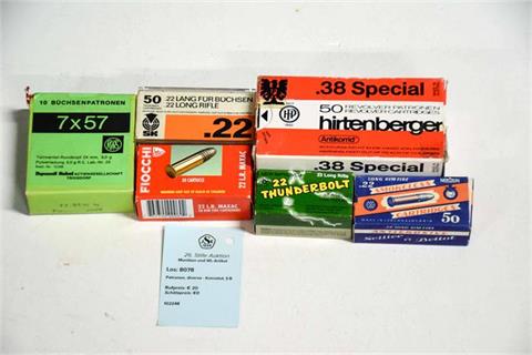 cartridges, various - bundle lot, § B