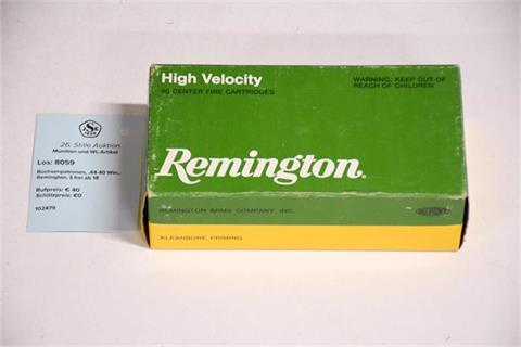 rifle cartridges, .44-40 Win., Remington, § unrestricted