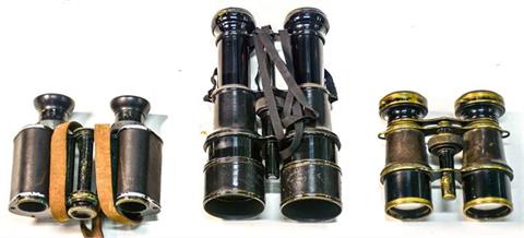 binoculars bundle lot,. 3 items